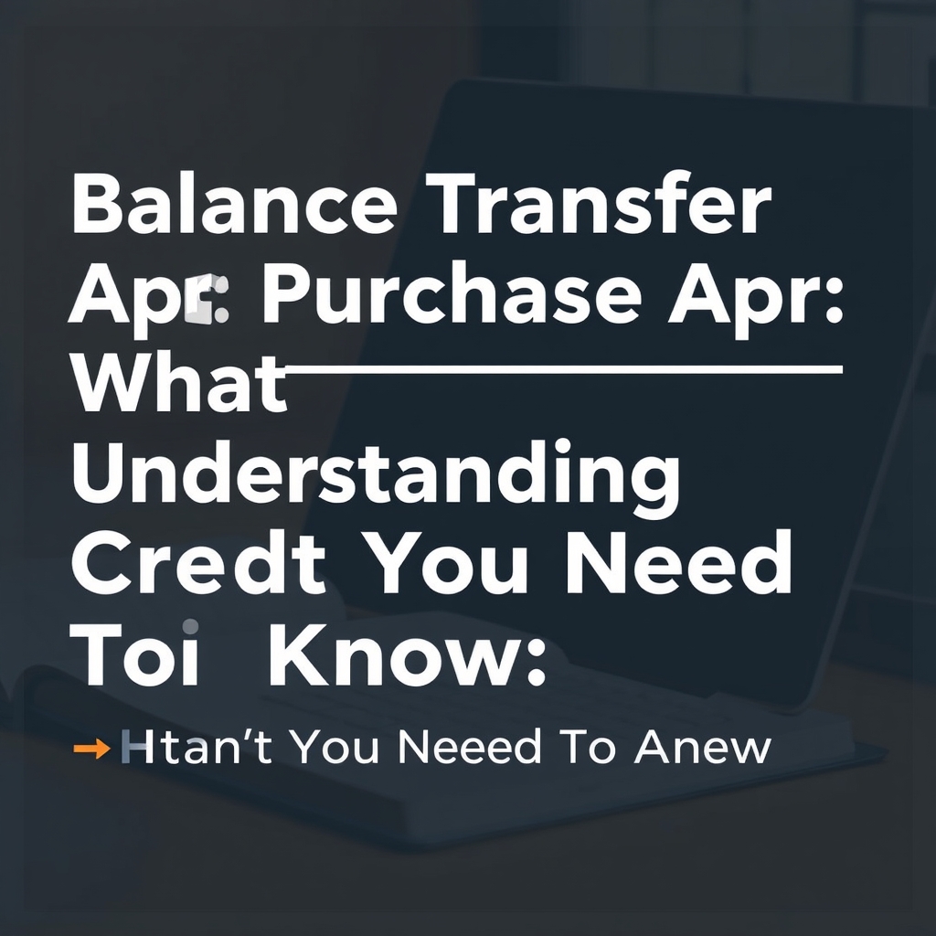 Balance Transfer Apr Vs Purchase Apr: What You Need To Know (Part 27)