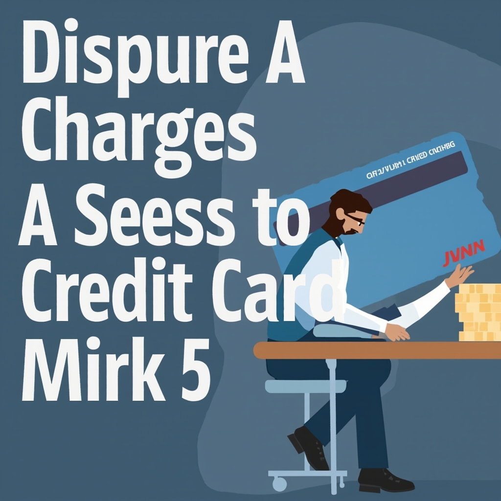 How To Dispute A Credit Card Charge Without Losing Your Mind (Part 5)