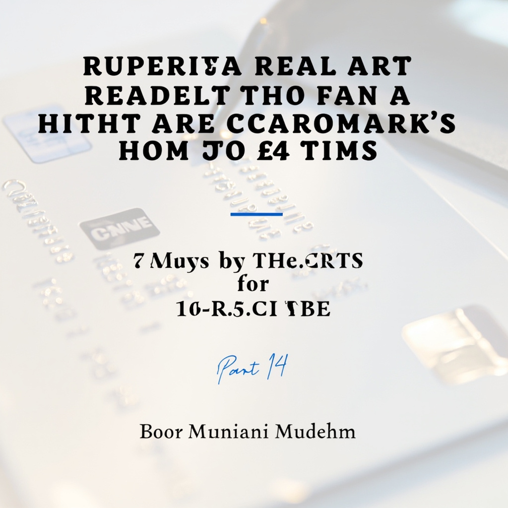 How To Read Your Credit Card Statement Like A Pro (Part 14)